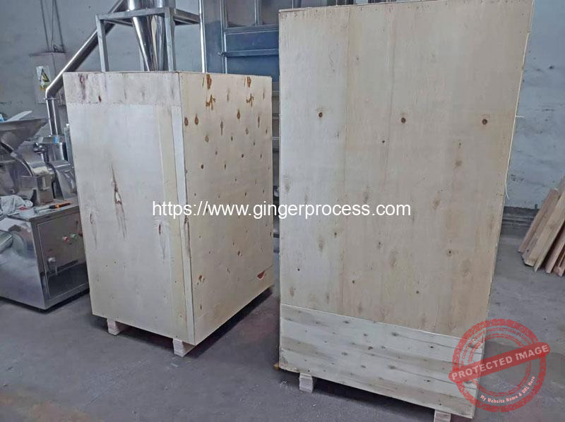 Automatic-Ginger-Powder-Grinder-Delivery-Package-for-Nigeria-Customer
