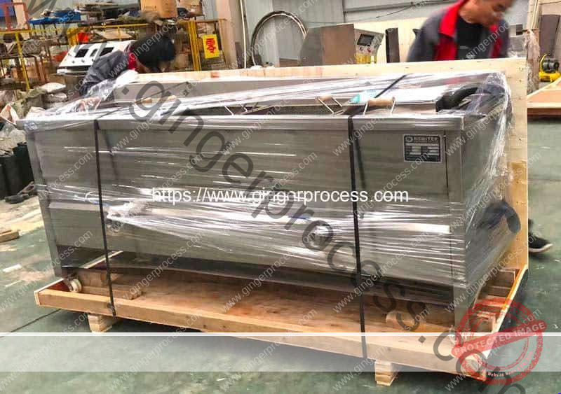 Ghanna Rash Machine Ginger Washing Peeling Machine and Blanching Machine for Ghana Customer ...