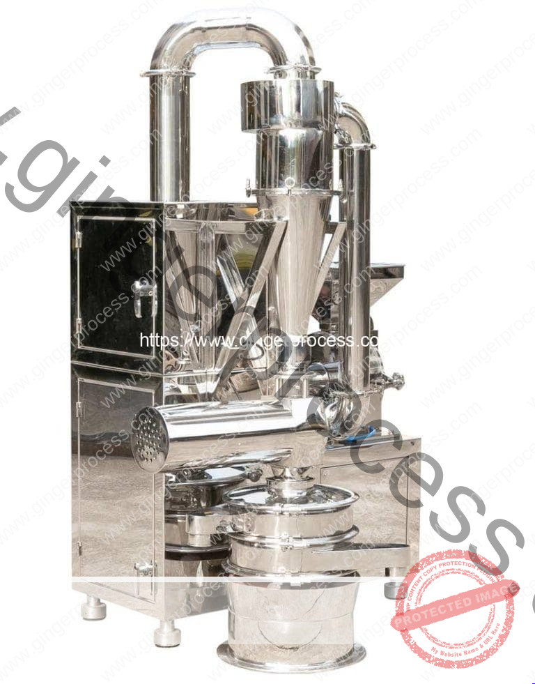Integrated Herbal Medicine Ginger Powder Crusher Machine | Ginger ...