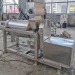 2500KGH Ginger Juice Cold Press Screw Juicer Machine for Nigeria Customer