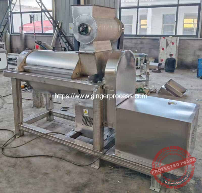 2500KGH-Ginger-Juice-Screw-Juice-Making-Machine-for-Nigeria-Customer