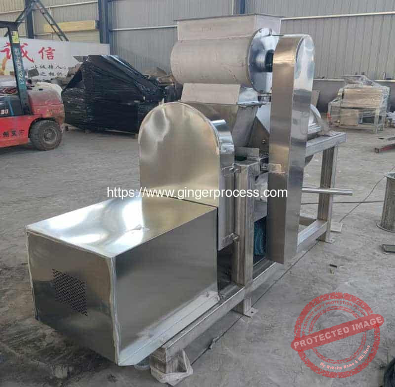 2500KGH-Ginger-Juice-Screw-Juicer-Machine-for-Nigeria-Customer