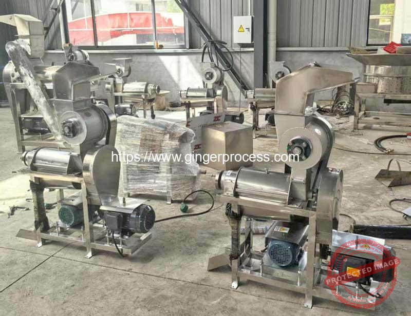 Automatic-Ginger-Juice-Making-Machine-for-Uganda-Customer